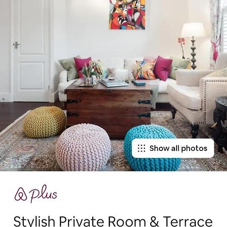 Stylish Room With Private Bath & Terrace In Super Central Clapham Junction Minutes From Victoria, Waterloo Londyn Zewnętrze zdjęcie